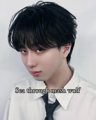 ミディアム メンズ PIA hair design所属・湖城 恵吾のヘアスタイル