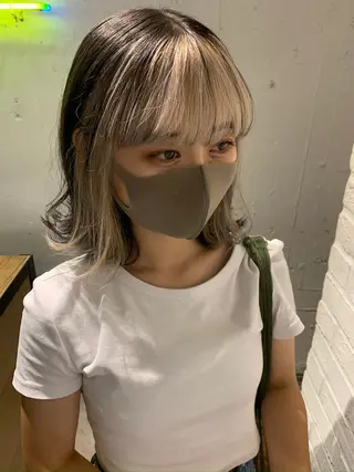 ミディアム カラー Fuuu《フゥ》所属・シノザキ シンゴのヘアスタイル