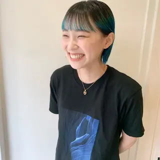 ミディアム 【takk】 ナカヤママサヨシのヘアスタイル