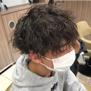 パーマ メンズ RAY+beauty 安藤優樹のヘアスタイル