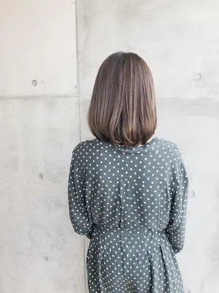 ミディアム カラー 吉田 明弘のヘアスタイル