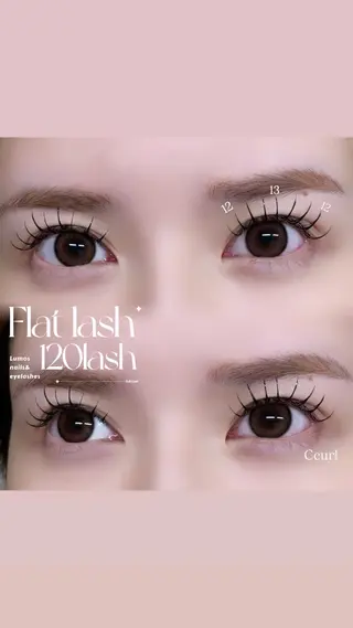 マツエク・マツパ Lumos sakura🎀🔗のマツエク・マツパデザイン