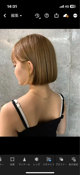 ショート 女性らしいモテヘア 韓国ヘアhikariのヘアスタイル