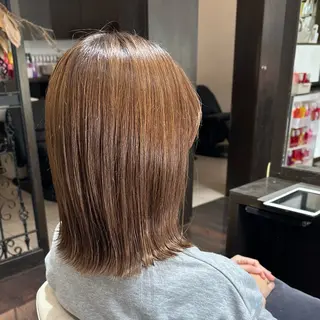 ミディアム 近藤 優羽のヘアスタイル