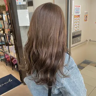 ロング カラー 村上 遥香 店長スタイリストのヘアスタイル