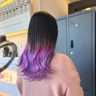 セミロング カラー mei 撮影モデル募集中！のヘアスタイル