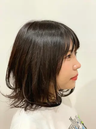 ミディアム ViaLa Hair 🌈すずきたくむ✂︎のヘアスタイル