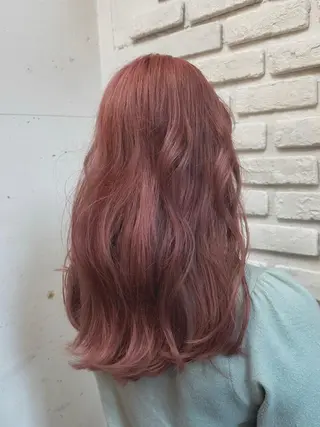 ロング カラー メンズパーマ 本多のヘアスタイル