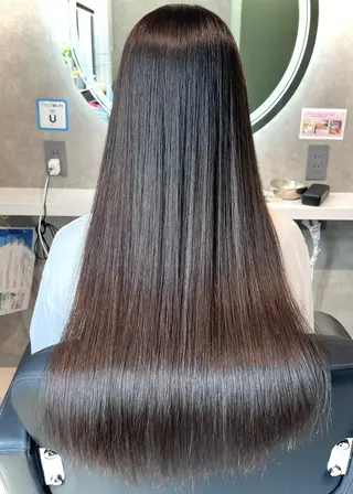 ロング カラー パーマ ヘアアレンジ メンズ キッズ 髪質改善SALON MIST＋所属・阪神尼崎駅徒歩2分 半個室サロン　小田稔のヘアスタイル