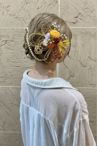 セミロング 菊地 紗矢のヘアスタイル