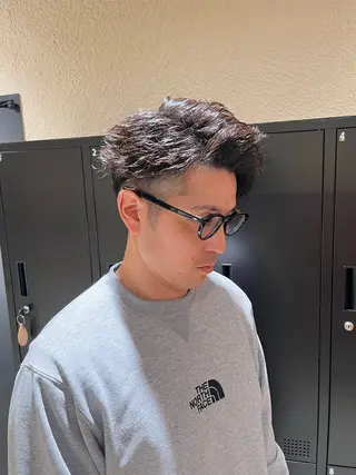 メンズ 🏅EIGHT難波/ 【店長】タモツのヘアスタイル