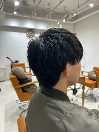 ショート メンズ 山﨑 燦人のヘアスタイル