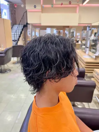 パーマ メンズ メンズカット/柏/韓 国/メンズパーマ航太のヘアスタイル