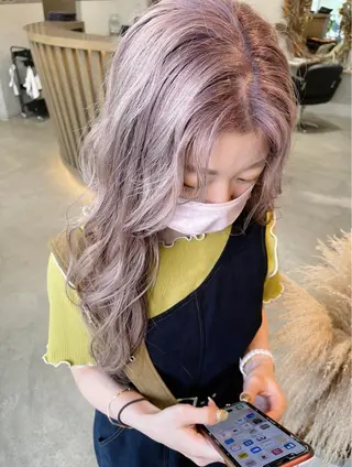 ロング カラー ダブルカラー /まつ毛パーマ🎀のヘアスタイル