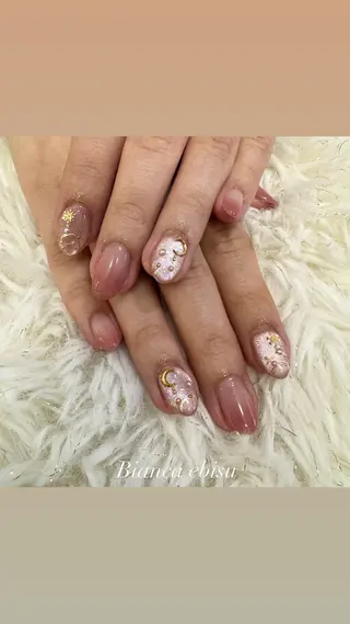 ネイル YUMA🌙/ パラジェル/恵比寿のネイルデザイン