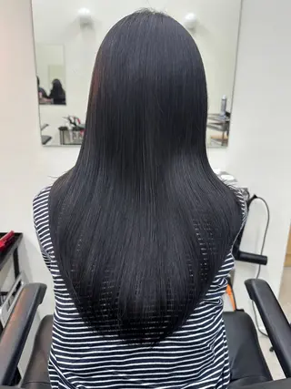 ロング カラー SALOWIN原宿AROA店所属・顔まわり神カット✂︎ 齋藤雄大【原宿】のヘアスタイル