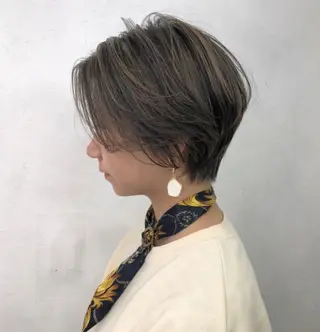 ショート カラー ❤️ダブルカラー 髪質改善❤️SAYAのヘアスタイル