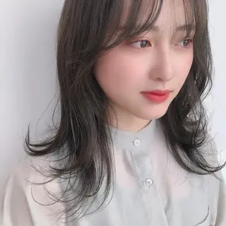 ロング 似合わせ.ﾍｱｾｯﾄ 得意🌹井上美沙のヘアスタイル