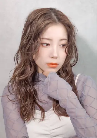 ミディアム [似合う小顔カット] 🪽MUNi恵比寿のヘアスタイル