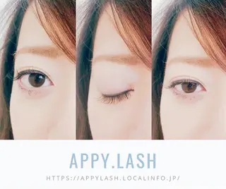マツエク・マツパ まつげと眉の専門店 Appy.Lashのマツエク・マツパデザイン