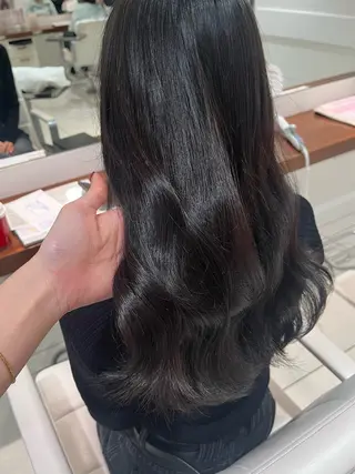 ロング カラー 似合わせ 垢抜け🌟 AKINOのヘアスタイル