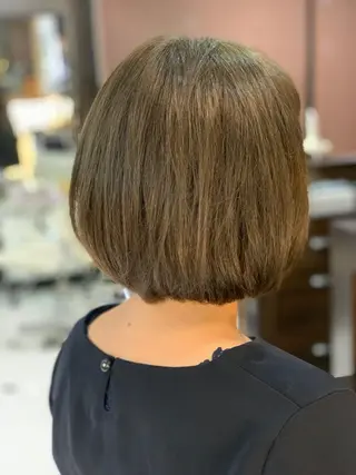 ショート カラー パーマ ヘアアレンジ Merci メルシー 福岡、今泉のヘアスタイル