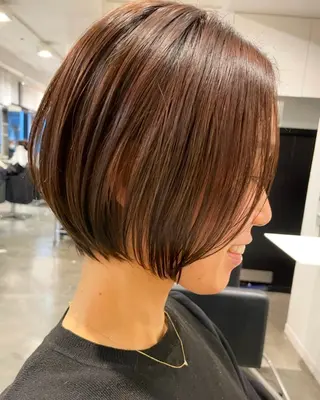 ショート elima 武蔵小杉所属・藤川 明英里のヘアスタイル
