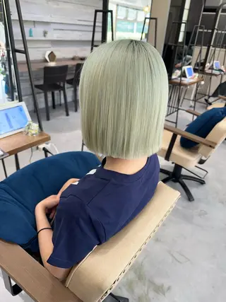 ショート カラー 髪質改善AUSTIN登戸所属・野村 一花 / 暖色 カラー / Wカラーのヘアスタイル