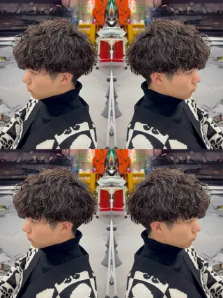 パーマ メンズ 🔥メンズ特化🔥メ ンズパーマ🔥カメイのヘアスタイル