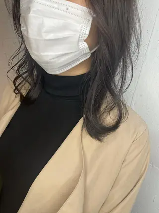 ミディアム カラー hisano / ハイトーン・透明感のヘアスタイル