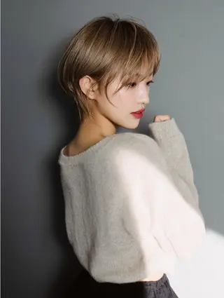 カラー ショート ブリーチお任せ🫧 tokute高円寺のヘアスタイル