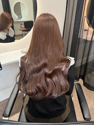 ロング カラー 井口 朝香のヘアスタイル