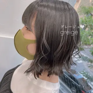 ミディアム Luce 杉本のヘアスタイル