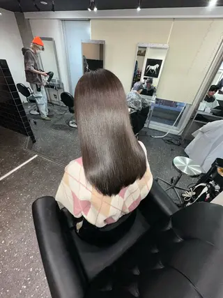 ロング カラー パーマ 髪質改善⭐️縮毛矯正 吉祥寺⭐️Rinaのヘアスタイル