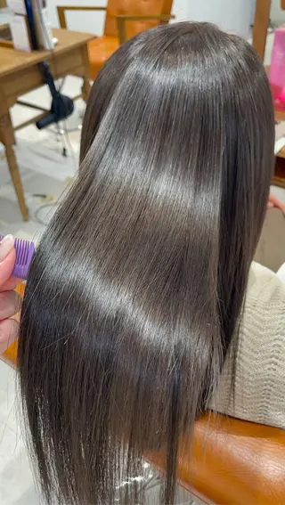 ロング パーマ 縮毛矯正･カラー/ Meiのヘアスタイル