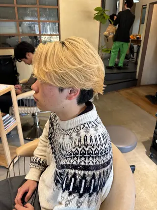 ショート メンズ 鹿児島 TSUBASAのヘアスタイル