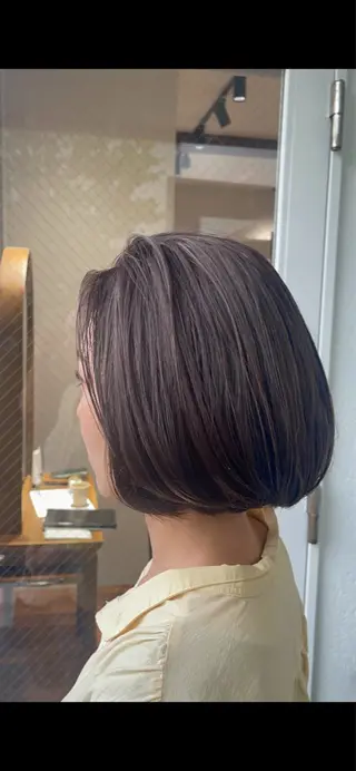 カラー HairSalon ADORE 横浜【アドア】所属・ハイライト×艶カラー ♡MISAKIのヘアスタイル