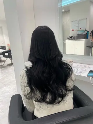 ロング カラー 赤み消し透明感🩶 銀座Ryota🩶のヘアスタイル