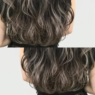 ロング カラー パーマ ヘアアレンジ tocca所属・毎月通える価格♪ 杉本真基のヘアスタイル