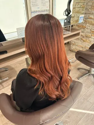 ロング WiLL 西宮　梶岡 日菜/艶感カラーのヘアスタイル