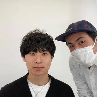 パーマ メンズ シェアサロンReco-リコ- 今泉パークサイド店所属・メンズパーマ専門★★ ナカゾノのヘアスタイル