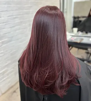 ミディアム ベージュ×艶🍨 mihoのヘアスタイル