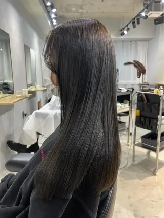 ロング カラー ウェーブパーマ/ レイヤー/齋藤大貴のヘアスタイル