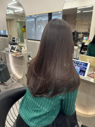 セミロング 顔周り🇰🇷ロンド レイヤー✨カジワラのヘアスタイル