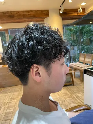 ショート パーマ メンズ 【垢抜け大人髪】 TIARA西山のヘアスタイル