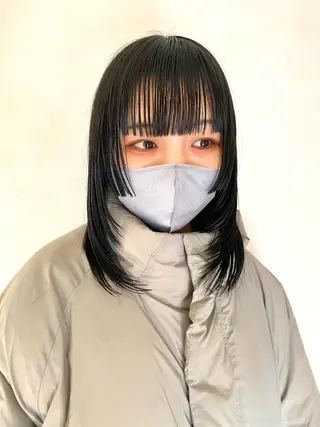 ミディアム レイヤー/パーマ /ウルフ/nabeのヘアスタイル