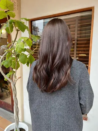 セミロング putri店長 和田鈴采のヘアスタイル