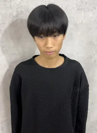 ミディアム menseir kodamaのヘアスタイル