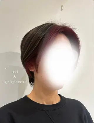 カラー 長谷川 七海のヘアスタイル
