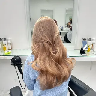 カラー 韓国うる艶ベージュ 🤎まなかのヘアスタイル